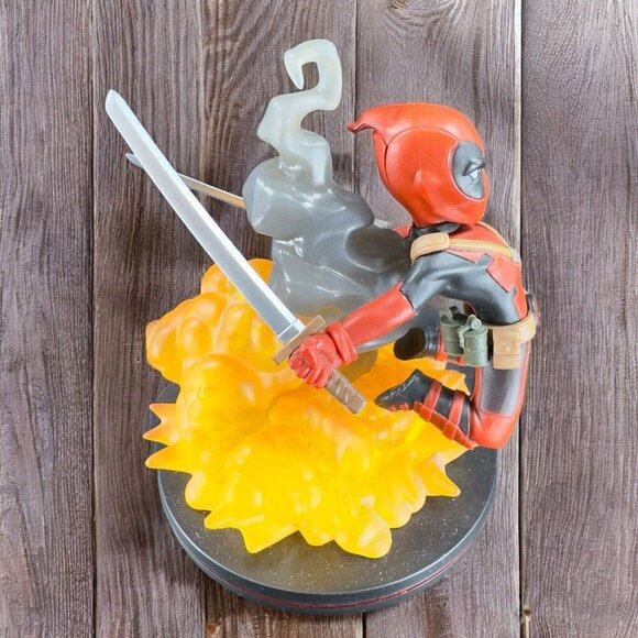 Marvel Comics Q Fig QMX Deadpool Loot Crate Exclusive Hard Plastic Figurine - Picture 2 of 12